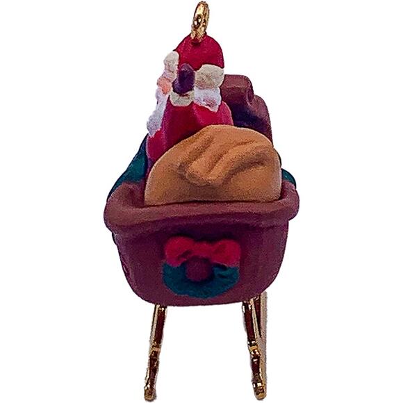 1996 Hallmark Keepsake Miniature Night Before Christmas Tree Ornament in Box - Picture 5 of 7